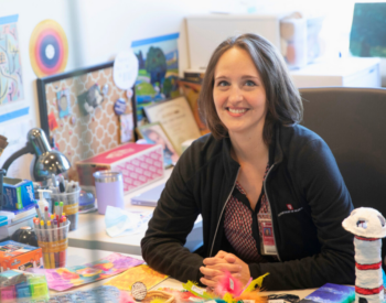 IU Health Art Therapy Exhibition Ashley Hildebrandt M A ATR BC